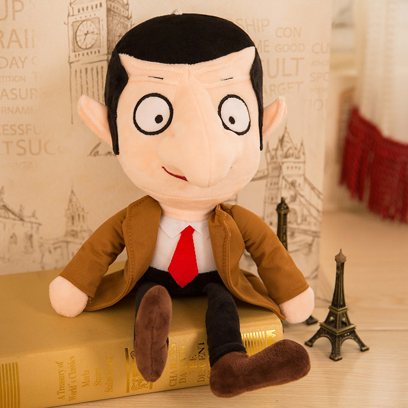 No. Dos productos vendedores calientes de dibujos animados cerdo Mr. Bean oso peluche juguete muñeca al por mayor gran cantidad congyo image 6