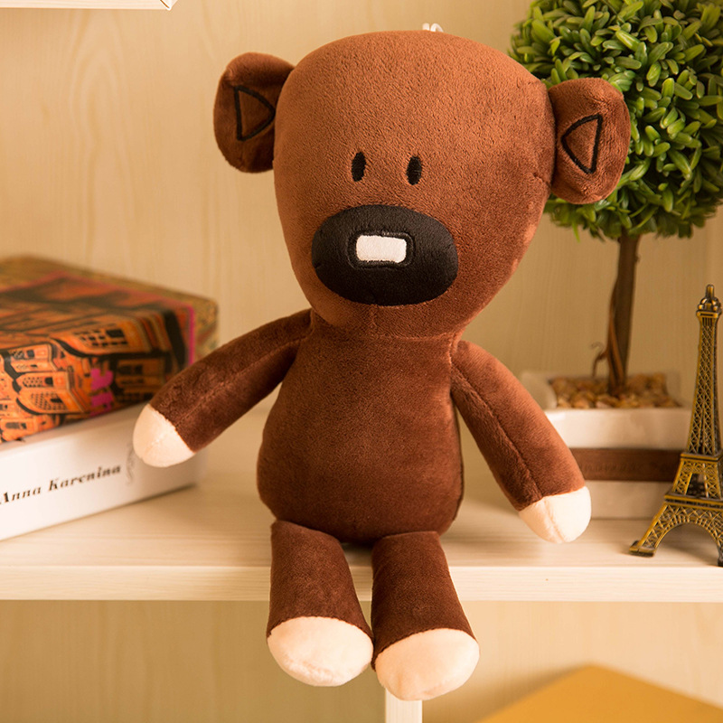 No. Dos productos vendedores calientes de dibujos animados cerdo Mr. Bean oso peluche juguete muñeca al por mayor gran cantidad congyo image 7