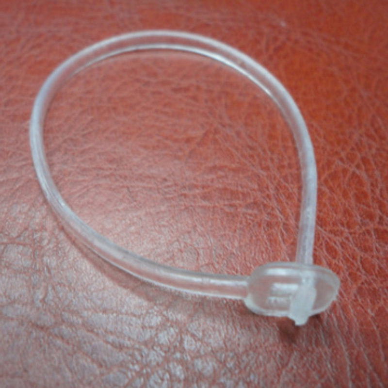 T字胶针透明皮绳软针硅胶服装箱包吊牌行李牌现货供应飞机登机牌