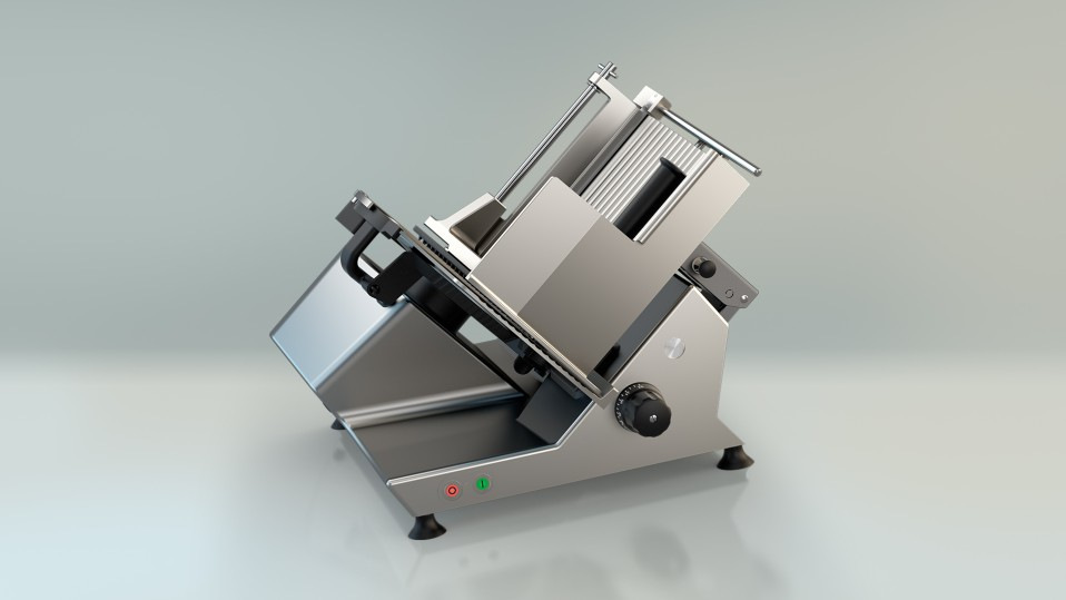 供应德国BIZERBA碧彩GSC280倾斜式半自动切片机商用酒店厨房设备