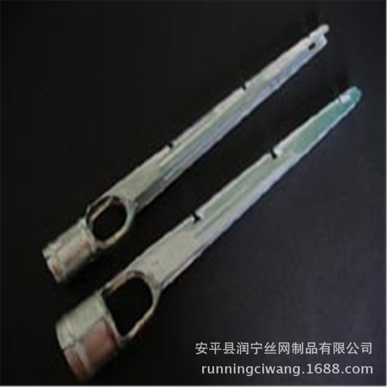 安平厂家现货-勾花网配件-单双臂支架和各种配套配件