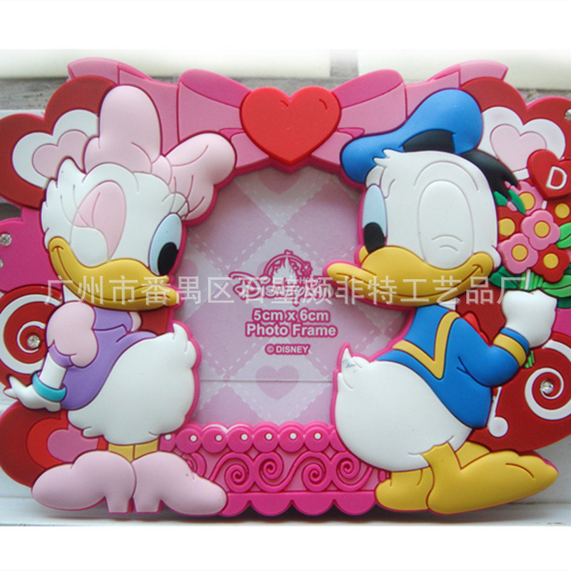 New Cartoon Donald Duck Pvc Photo Frame, Environmentally Friendly and Non-Toxic Kidsren's Photo Storage Glue Photo Frame, Logo Can Be Added New Cartoon Donald Duck Pvc Photo Frame, Environmentally Friendly and Non-Toxic Kidsren's Photo Storage Glue Photo Frame, Logo Can Be Added