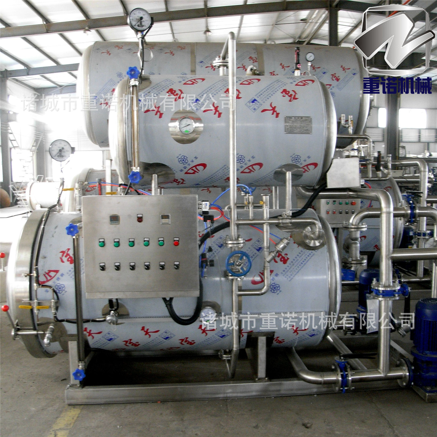 新杀菌设备批发杀菌釜 肉制品电脑全自动软包装巴氏杀菌流水线