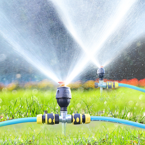 Automatic sprinkler 360-degree rotating Mag sprinkler head landscaping irrigation agricultural drought-resistant vegetable garden watering artifact