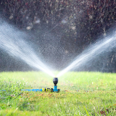 Automatic sprinkler 360-degree rotating Mag sprinkler head landscaping irrigation agricultural drought-resistant vegetable garden watering artifact