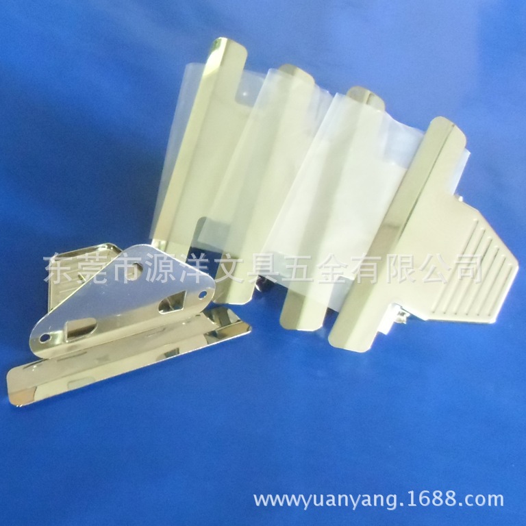 板夹写字板夹子120mm方形蝴蝶夹方头文具五金夹子