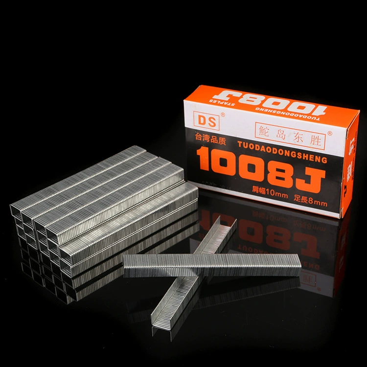 Cuo Island Dongsheng пневматический гвоздь гвоздь U-образный гвоздь для украшения мебели оцинкованная дверь гвоздь 1006J 1008J код гвоздь