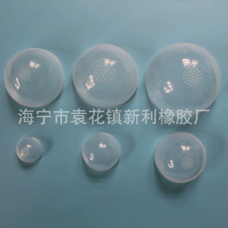 厂家批发直供 高弹气相胶发套 防滑颗粒BJD硅胶头套 3分6分多规格