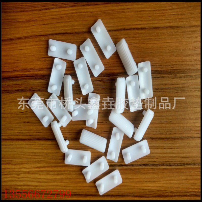 新品上新双柱带胶防滑脚钉 T型pvc脚钉 硅胶防震脚钉 橡胶脚钉