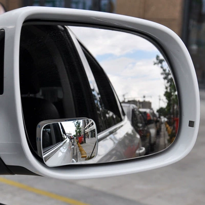 Large field of view rear view auxiliary mirror Mirror, Edgeless Blind Spot Mirror