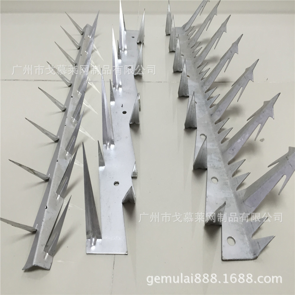 热镀锌防爬刺钉大中小号刺钉小区学校别墅围墙防爬防盗刺