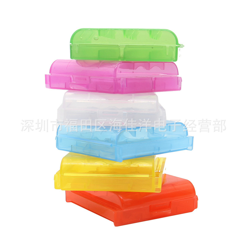 Wholesale No. 5 battery box storage box, No. 7 battery box (AA\AAA) battery box 14500 battery box