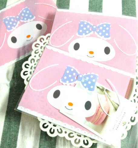 批发韩国超萌粉色饼干袋自粘袋 DIY礼品包装袋糖果袋 100枚