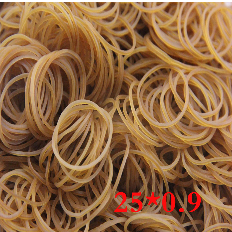 橡皮筋 牛皮筋 橡胶圈 乳胶圈 橡皮圈25*0.9咖啡色