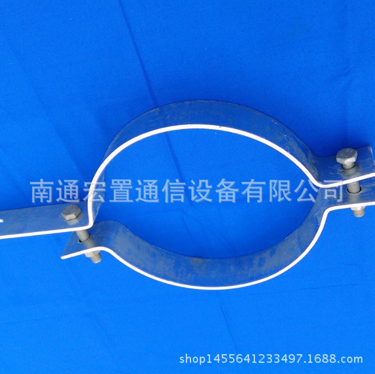 半圆抱箍 杆用紧固件 热镀锌单耳拉线抱箍 BG-220价格