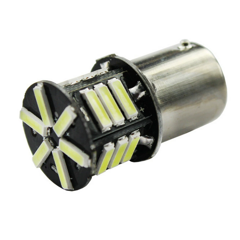 Автомобильный стоп-сигнал 1157 1156 7020 21SMD S25 указатель поворота задний фонарь BAY15D 12 В