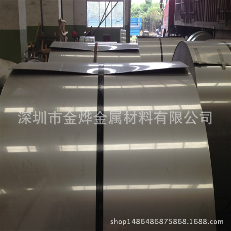 不定尺304不锈钢卷板 分条不锈钢卷带 镜面抛光不锈钢卷 库存