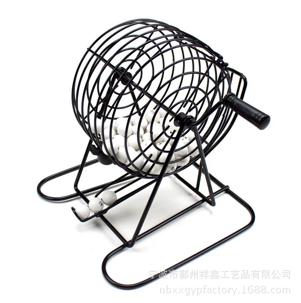 90-х шариковая лотерея/шторцевая машина, ручная лотерея машина, питьевая игра в бинго, поставка производителя