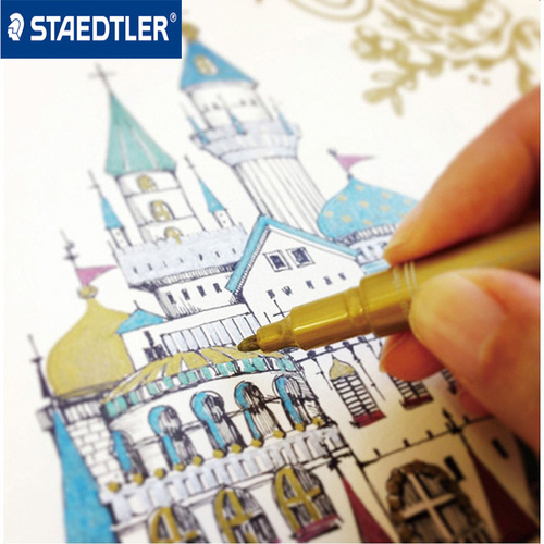 Wholesale German Staedtler greeting cards invitations metallic painting markers 8323 markers