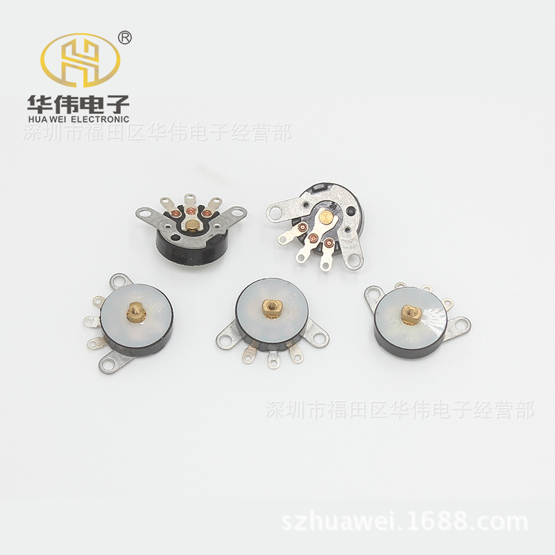 电位器Φ12无开关B5K.B10K.B50K收录机音量旋转调节小型电位器