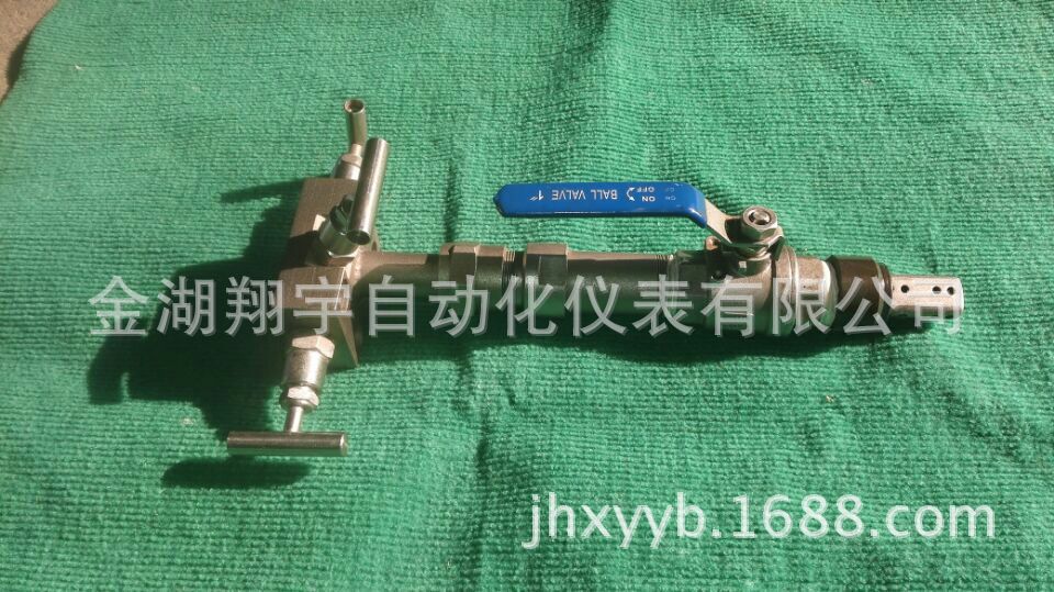 带球阀安装威力巴流量计插入式威力巴流量计