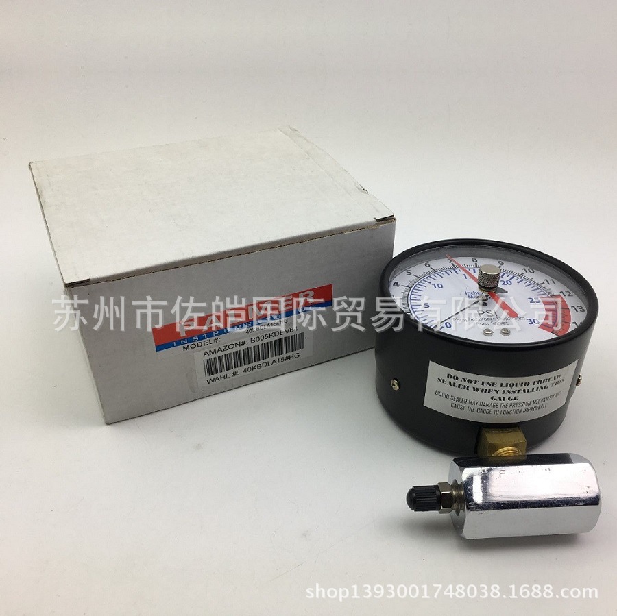 美国帕默PALMER品牌原装40KBDLA15型号测试用途压力表