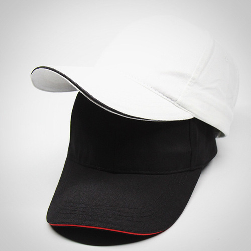 Custom Team Hat Making DIY Work Hat with Ad Print Logo Embroidery Duckbill Cap Baseball Cap for Men Travel
