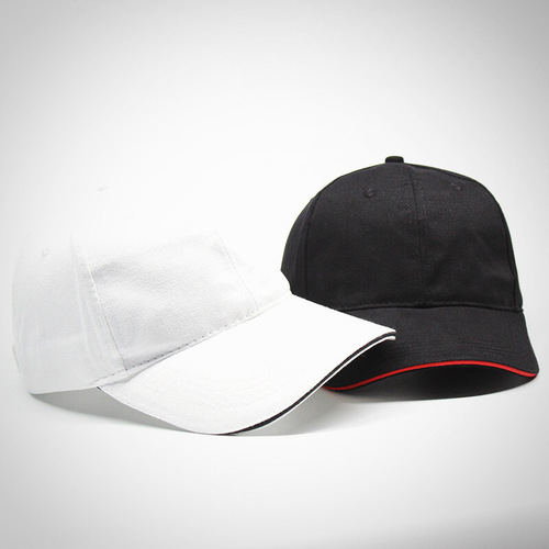Custom Team Hat Making DIY Work Hat with Ad Print Logo Embroidery Duckbill Cap Baseball Cap for Men Travel