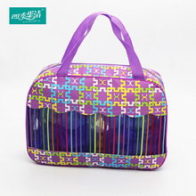 批发网状旅行包 化妆包 整理收纳洗漱包浴室包便携洗漱包田园风