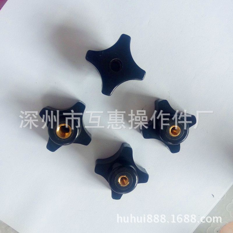 生产销售把手 胶木通孔十字把手 非标定制 胶木把手现货供应