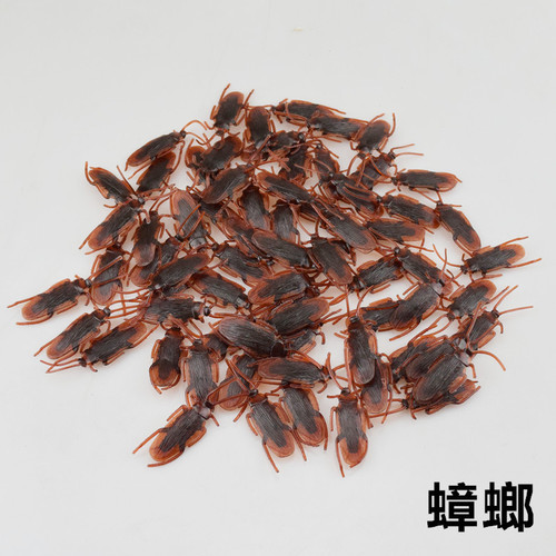 Simulated Cockroach April Fool's Day Toy Fake Cockroach Scorpion Gecko Fly Bug Scary Xiaoqiang Crawling Insect Wholesale