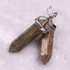 Quartz, organic agate crystal, bullet, necklace, pendant, wholesale