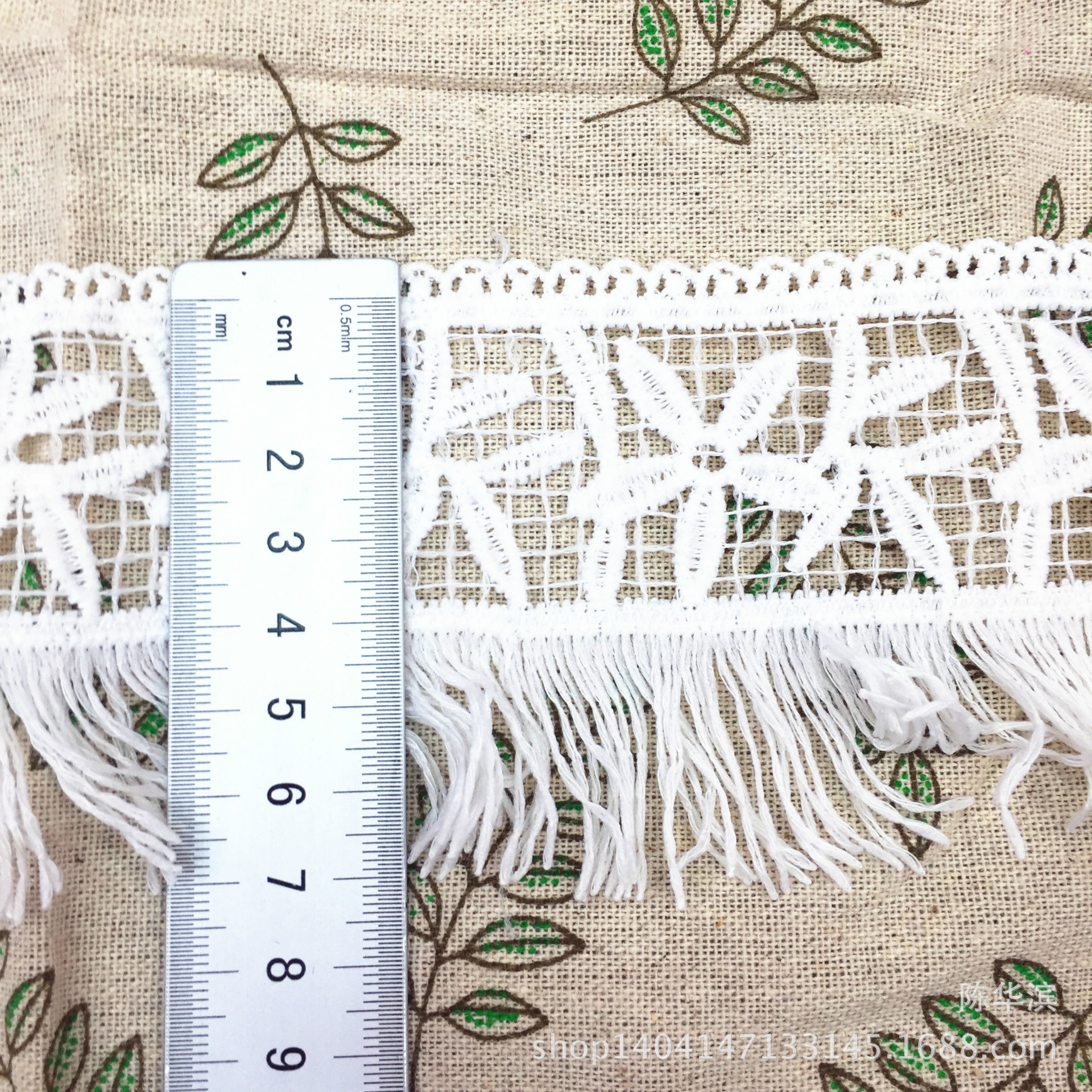 厂家直销 涤纶丝水溶蕾丝花边 机织眼睫毛花边 DIY娃娃衣窗帘花边