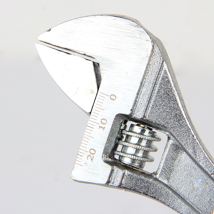 Llave móvil de la serie Yongkang Henglida L212 con diseño de escala Llave móvil de 8/10 pulgadas