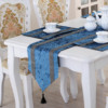 Cross -border Table Runner Tablecloth wholesale table flag inlaid diamond striped coffee table cloth table cloth table flag bed tailers