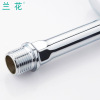 Bathroom simple and long faucet electroplating alloy washing machine mop pool faucet into the wall faucet kitchen faucet