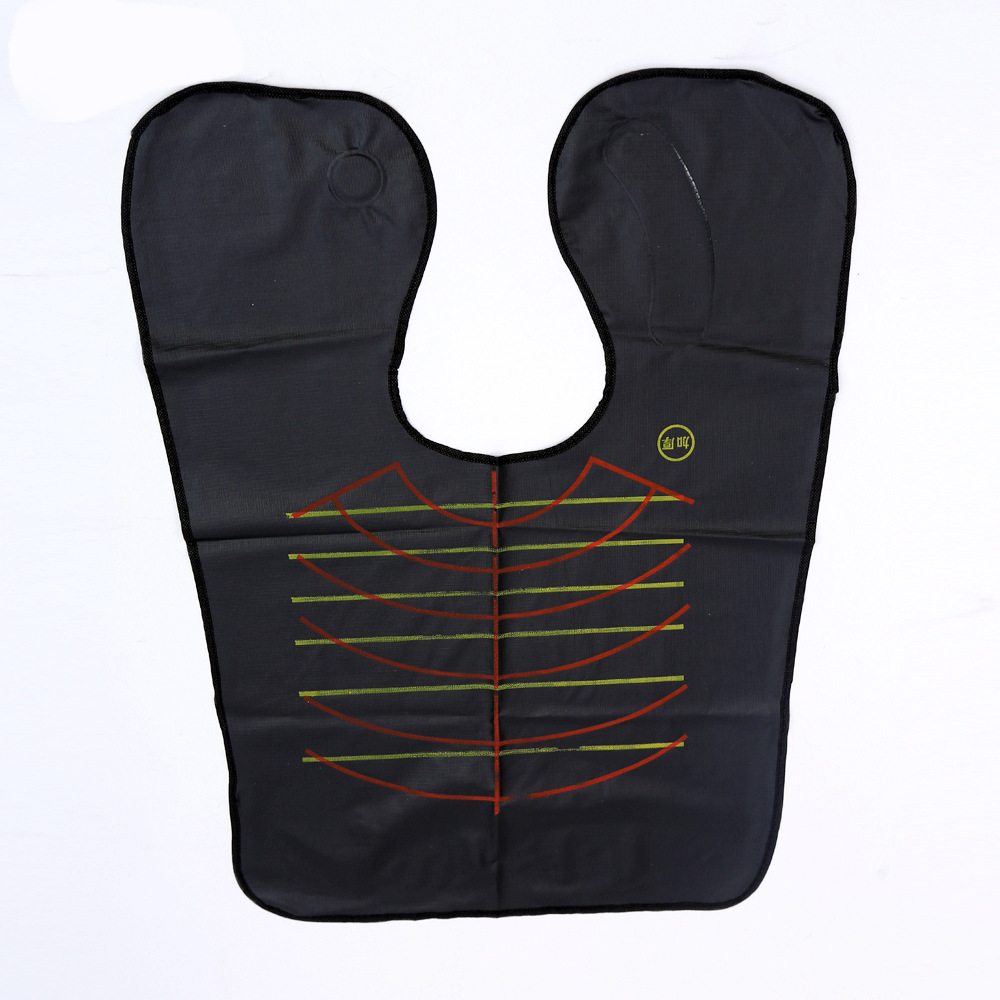 单色印刷条披肩 焗油围布 染发披肩 焗油用品一件代发|ru