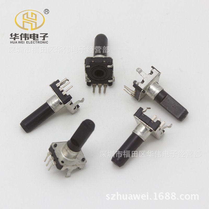 编码器20mm塑料扁轴.无开关增量式旋转编码器  音响功放卡座调节