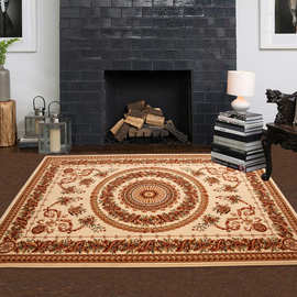 青格勒钻石系列波斯风格地毯 客厅家用地毯沙发 卧室床边欧美书房