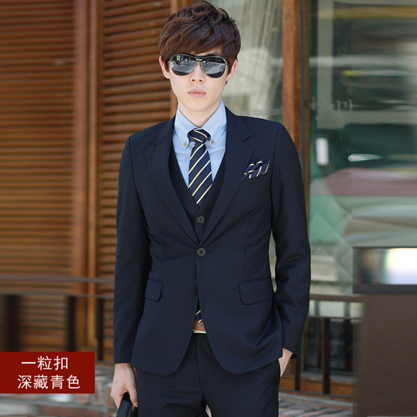 Demi-season professional men's casual classic suit jacket