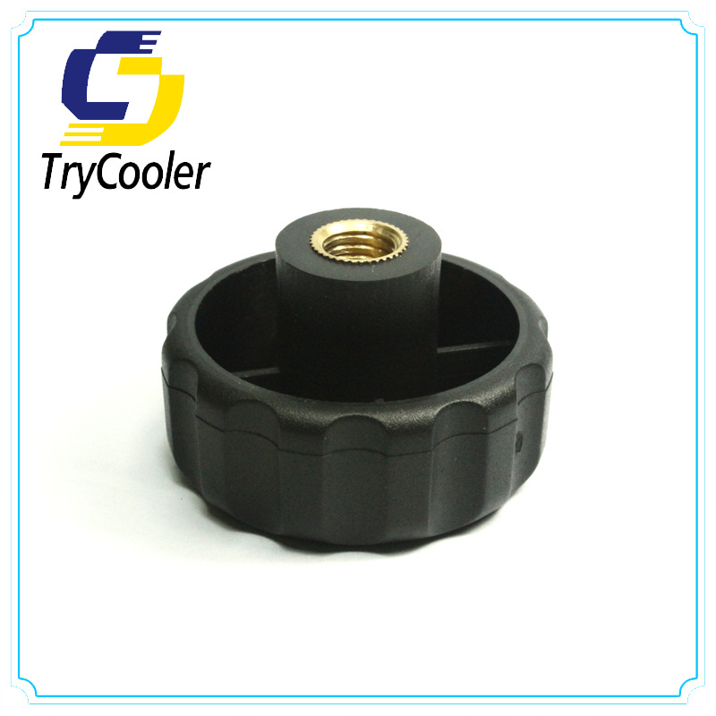 50mm梅花手柄台阶螺母  胶头螺母m10直纹手拧螺母螺口 工厂免费样