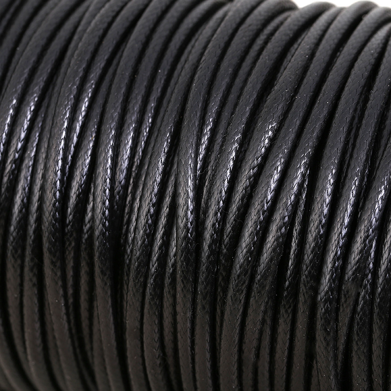 2.5MM涤纶韩国蜡线手链饰品配件diy纺织辅料蜡绳编织