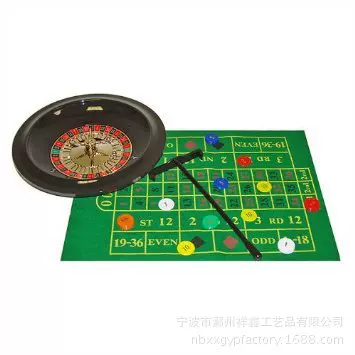 Factory direct selling 10 inch Russian turntable chips dice set bar Entertainment supplies