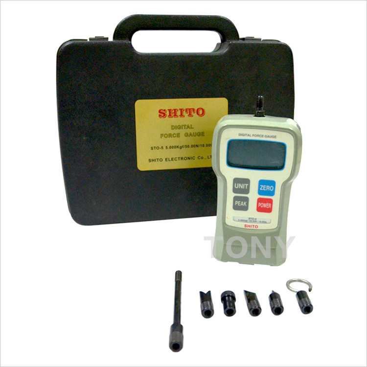 西图数显推力拉计STO-50手持式拉力计推拉力计数显式测力仪表