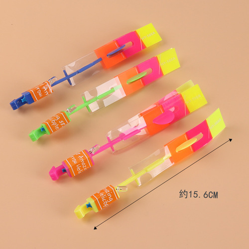 Flash slingshot and flying arrows, glowing bamboo dragonfly toys, flying fairy bullets, whistle and flying arrows, street stalls and night market wholesale
