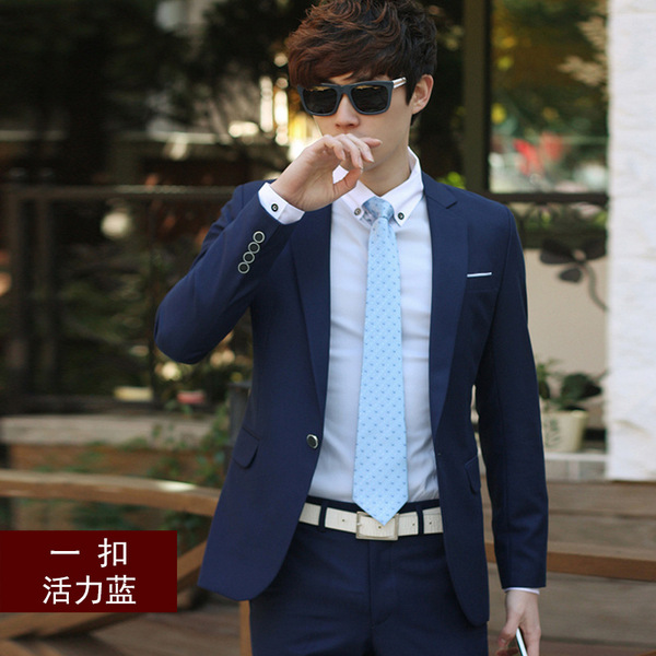 Demi-season professional men's casual classic suit jacket