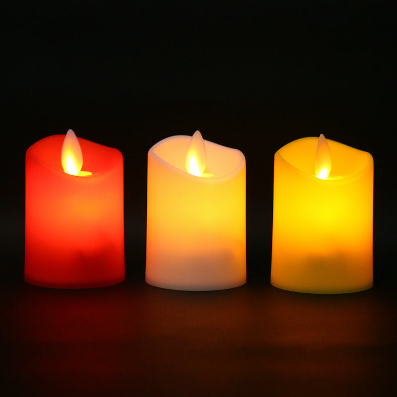 电子蜡烛led蜡烛灯创意婚礼生日婚庆蜡烛场地布置道具电子蜡烛灯