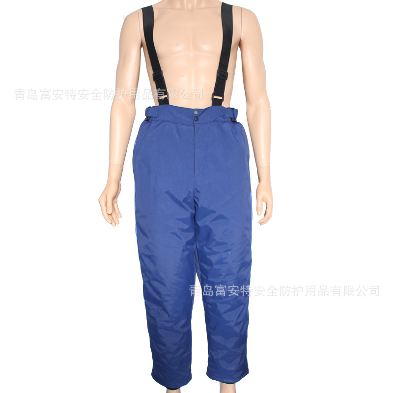 厂家直销冷库防寒工作服分体防寒棉服防风防水耐酸碱耐磨劳保棉裤