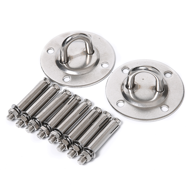 Stainless Steel Yoga Fixed Plate Hammock Swing Chair Hook Yoga Hook Hanging Ring Fan Sandbag Fixing Hook