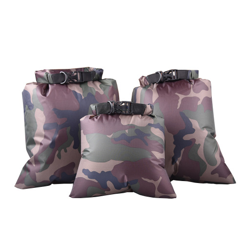Outdoor Camping 3-Piece Set: Waterproof Bag, Rafting Kit, Sports & Swim Dry Bag, Tent Accessories, and Water Bladder